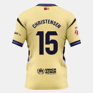 Barcelona Away CHRISTENSEN 15 Jersey 25-26