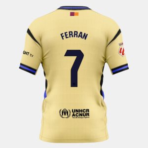 Barcelona Away FERRAN 7 Jersey 25-26