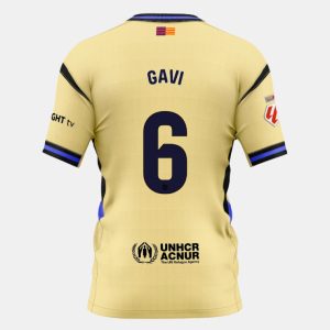 Barcelona Away GAVI 6 Jersey 25-26