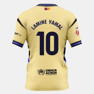 Barcelona Away LAMINE YAMAL 10 Jersey 25-26