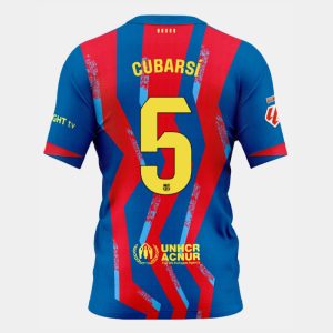 Barcelona El Clásico CUBARSÍ 5 Fourth Kit 25-26