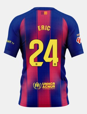 Barcelona Home ERIC 24 Jersey 25-26