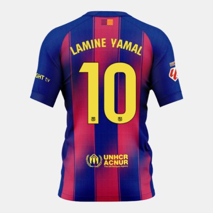 Barcelona x Ed Sheeran El Clásico LAMINE YAMAL 10 Jersey 25-26 (Player Version)