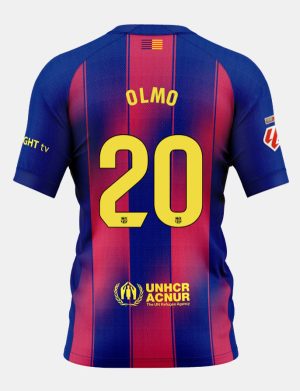 Barcelona Home OLMO 20 Jersey 25-26