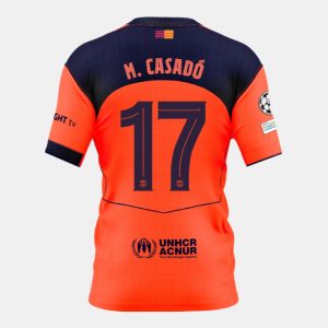 Barcelona Third M. CASADÓ 17 Jersey 25-26 (Player Version)