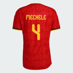 Belgium Home MECHELE 4 World Cup Jersey 2026 (Player Version)
