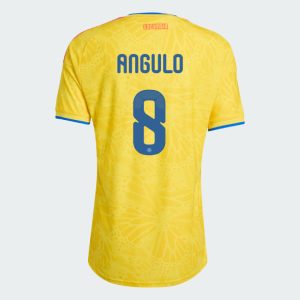 Colombia Home ANGULO 8 World Cup Jersey 2026 (Player Version)