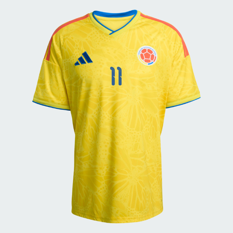 Colombia Home ASPRILLA 11 Jersey 2026 - Image 2