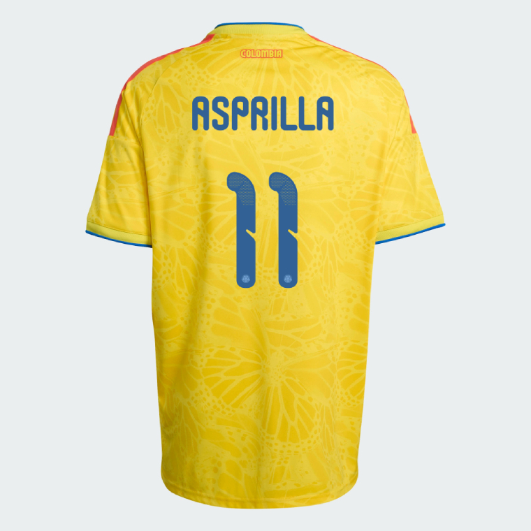 Colombia Home ASPRILLA 11 Jersey 2026