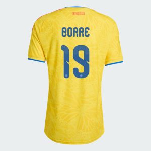 Colombia Home BORRE 19 World Cup Jersey 2026 (Player Version)