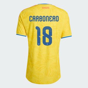 Colombia Home CARBONERO 18 World Cup Jersey 2026 (Player Version)