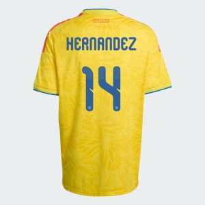 Colombia Home HERNANDEZ 14 Jersey 2026