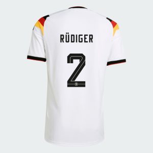 Germany Home RÜDIGER 2 World Cup Jersey 2026 (Player Version)