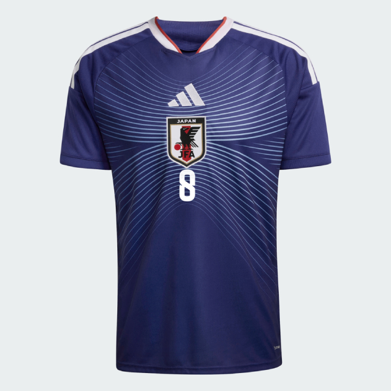 Japan Home MINAMINO 8 Jersey 2026 - Image 2