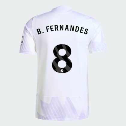 Manchester United Away B. FERNANDES 8 Jersey 25-26 (Player Version)