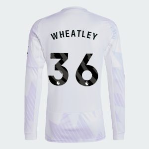 Manchester United Away Long Sleeve WHEATLEY 36 Jersey 25-26