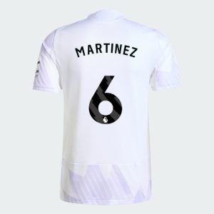 Manchester United Away MARTINEZ 6 Jersey 25-26 (Player Version)