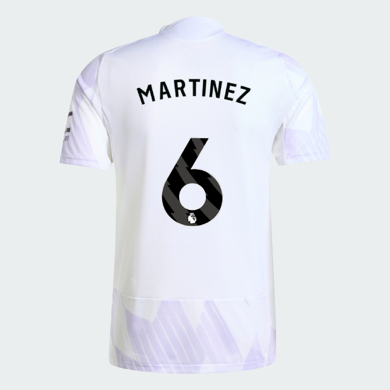Manchester United Away MARTINEZ 6 Jersey 25-26 (Player Version)