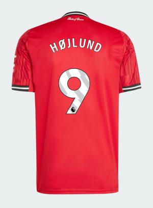 Manchester United Home HØJLUND 9 Jersey 25-26