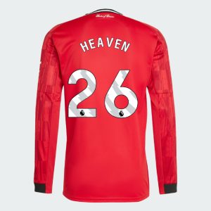 Manchester United Home Long Sleeve HEAVEN 26 Jersey 25-26