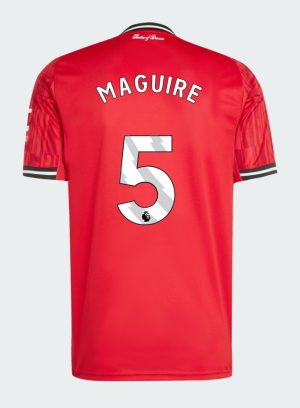 Manchester United Home MAGUIRE 5 Jersey 25-26