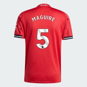 Manchester United Home MAGUIRE 5 Jersey 25-26 (Player Version)