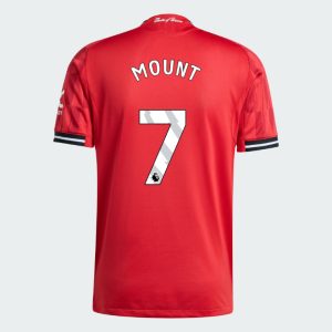 Manchester United Home MOUNT 7 Jersey 25-26 (Player Version)