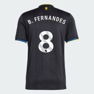Manchester United Third B. FERNANDES 8 Jersey 25-26 (Player Version)