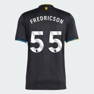 Manchester United Third FREDRICSON 55 Jersey 25-26 (Player Version)