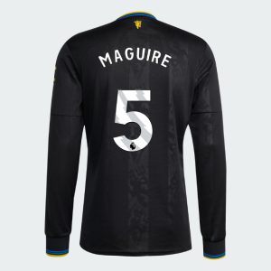 Manchester United Third Long Sleeve MAGUIRE 5 Jersey 25-26
