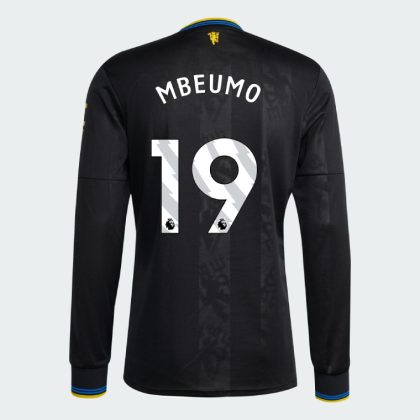 Manchester United Third Long Sleeve MBEUMO 19 Jersey 25-26
