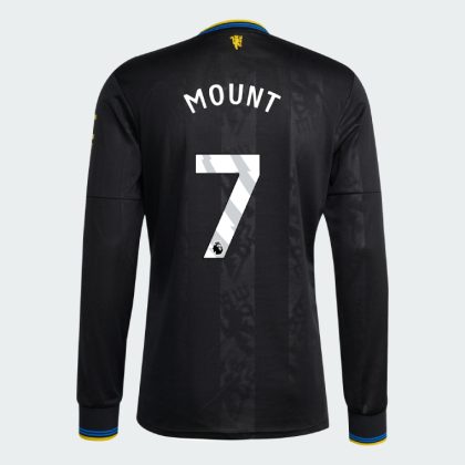Manchester United Third Long Sleeve MOUNT 7 Jersey 25-26