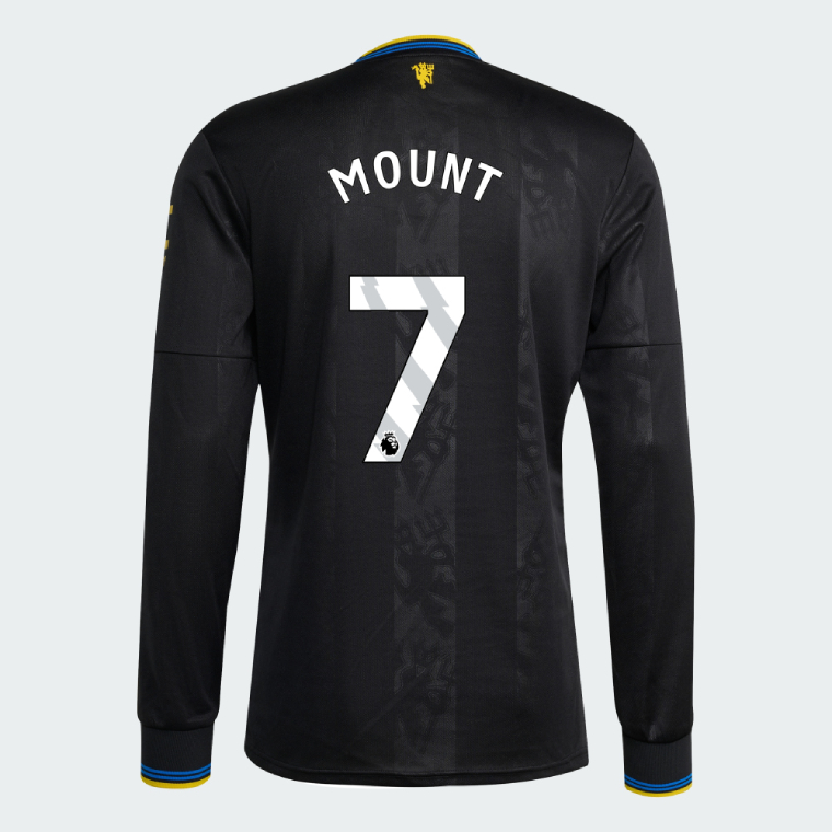 Manchester United Third Long Sleeve MOUNT 7 Jersey 25-26