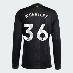 Manchester United Third Long Sleeve WHEATLEY 36 Jersey 25-26