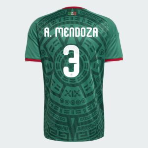 Mexico Home A. MENDOZA 3 Jersey 2026
