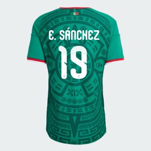 Mexico Home E. SÁNCHEZ 19 World Cup Jersey 2026 (Player Version)