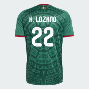 Mexico Home H. LOZANO 22 Jersey 2026