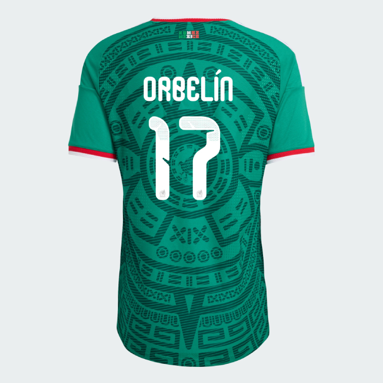Mexico Home ORBELÍN 17 World Cup Jersey 2026 (Player Version)