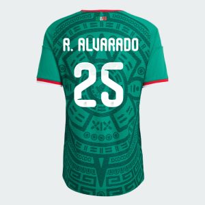 Mexico Home R. ALVARADO 25 World Cup Jersey 2026 (Player Version)