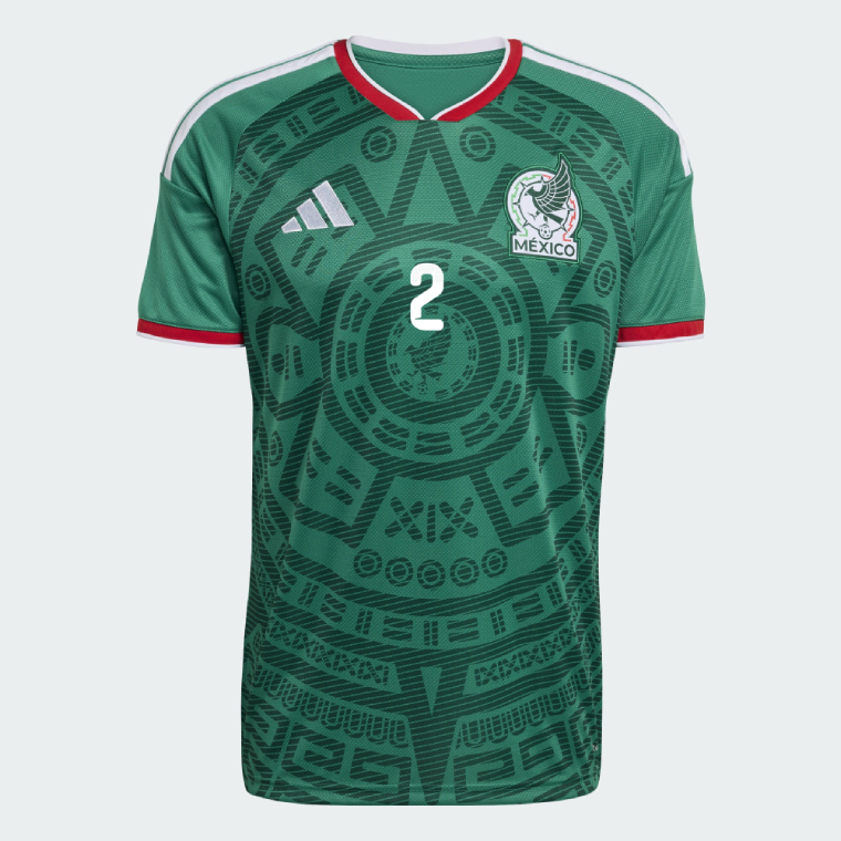 Mexico Home R. REYES 2 Jersey 2026 - Image 2