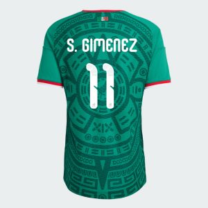 Mexico Home S. GIMENEZ 11 World Cup Jersey 2026 (Player Version)