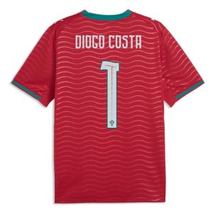 Portugal Home DIOGO COSTA 1 World Cup Jersey 2026