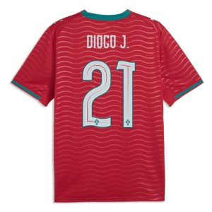 Portugal Home DIOGO J. 21 World Cup Jersey 2026