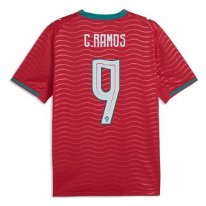 Portugal Home G.RAMOS 9 World Cup Jersey 2026
