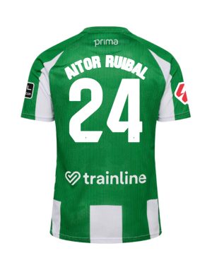 Real Betis Home AITOR RUIBAL 24 Jersey 25-26