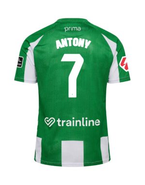 Real Betis Home ANTONY 7 Jersey 25-26