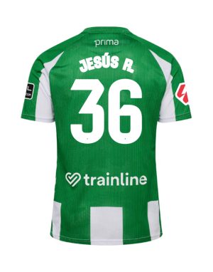 Real Betis Home JESÚS R. 36 Jersey 25-26