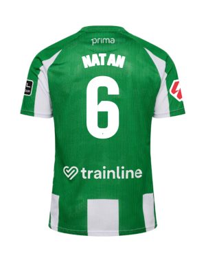 Real Betis Home NATAN 6 Jersey 25-26