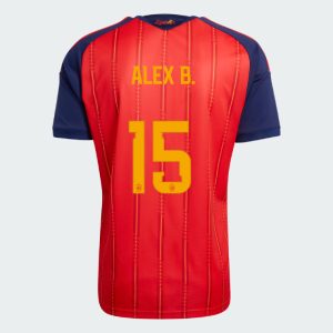 Spain Home ALEX B. 15 Jersey 2026