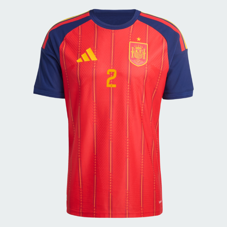 Spain Home PEDRO PORRO 2 World Cup Jersey 2026 (Player Version) - Image 2